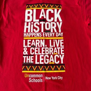 Mens/Womens NYC Black History Month Graphic T Shirt Uncommon Schools